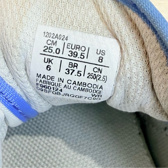 ASICS Japan S PF sneakers in a white and light blue colorway women’s size 8 - Picture 8 of 11